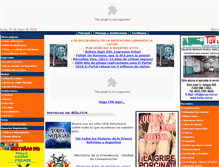 Tablet Screenshot of comunidadboliviana.com.ar